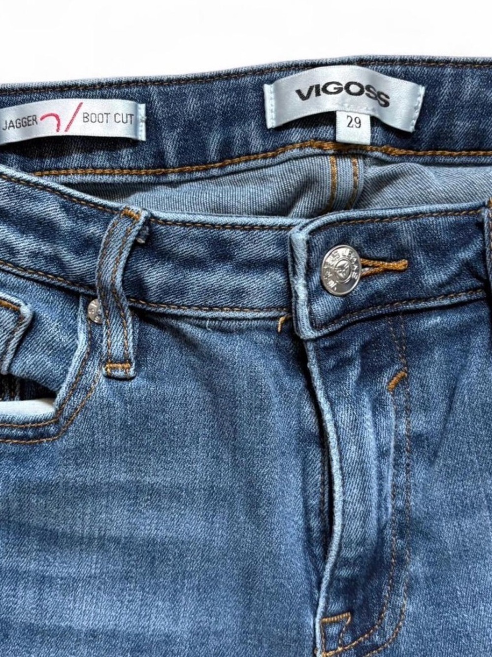 Vigoss Medium Wash Blue Jeans - Picture 3 of 8
